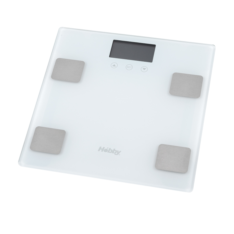 Hobby  HBS-40392 Ψηφιακή Ζυγαριά σε Λευκό χρώμα (400392)